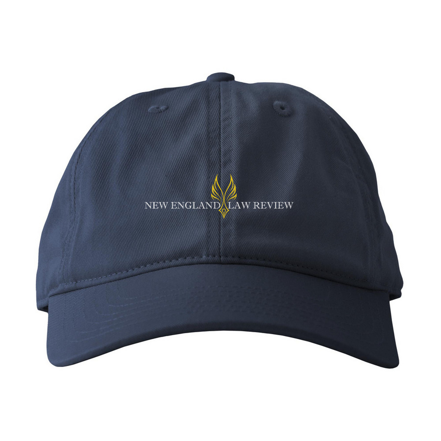 New England Law Review Baseball Hat, a Pacific Printed Eco Baseball Cap