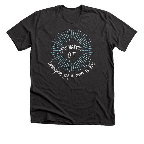 Celebrate OT Month, a Dark Grey Heather Premium Unisex Tee