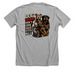 Community Over Competition&nbsp;, a Athletic Heather Premium Unisex Tee (back-view)