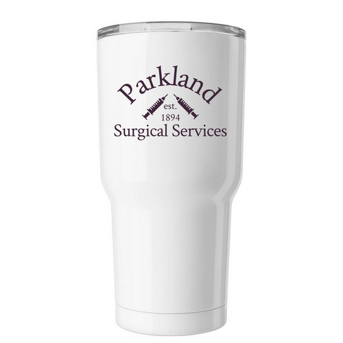 Tumbler, a White Insulated Tumbler