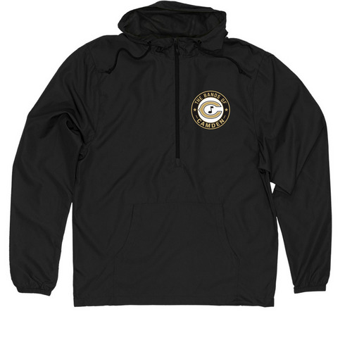 Windbreaker, a Black Quarter-Zip Windbreaker