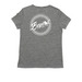 Tees, Long Sleeves & Hoodies - White Logo, a Aluminum Grey Allmade Eco Triblend Women?s Tee (back-view)