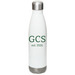 GCS Waterbottle, a White Stainless Steel Water Bottle