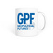Official GPF Coffee Mug, a White Coffee Mug