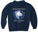 Gang Merch '23-'24, a Navy Gildan Softstyle Pullover Hoodie (back-view)