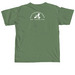 STBB Bobwhite Quail, a Hemp Comfort Colors Unisex Tee (back-view)