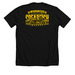 Spearfish Market Rally Shirts 2026&nbsp;, a Solid Black Blend Premium Unisex Tee (back-view)