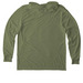 The Birds and The Books Affair, a Olive You Green Allmade Eco Triblend Hoodie Tee (back-view)