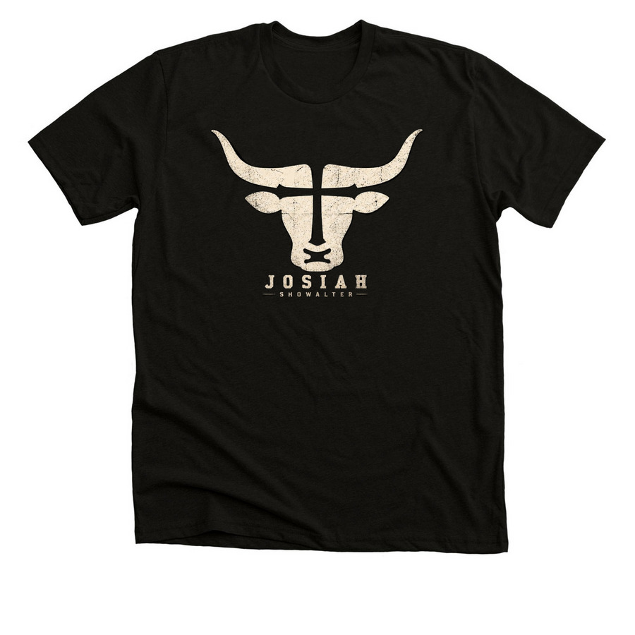 JOSIAH SHOWALTER | ZUGU Records, a Solid Black Blend Premium Unisex Tee