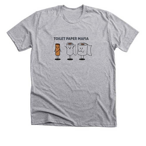TRR Crew TP Mafia, a Athletic Heather Premium Unisex Tee