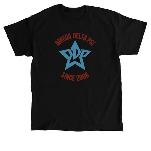 Colored Star, a Black Classic Unisex Tee