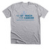No Stomach For Cancer - Shirts & Hoodies, a Athletic Heather Premium Unisex Tee