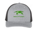 frog TRUCKER HAT, a Heather Grey/ Black