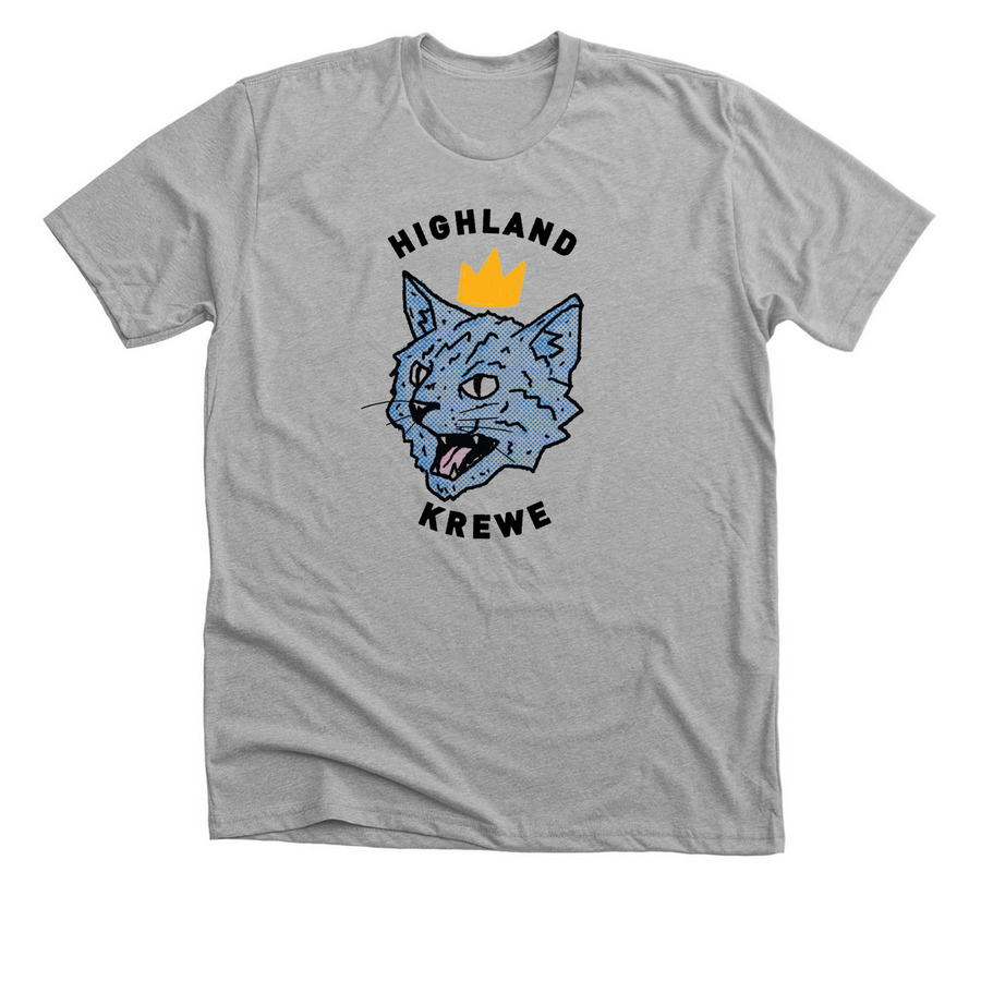 Highland Krewe, a Athletic Heather Premium Unisex Tee