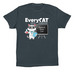 Research Saves Lives Shirts, a Dark Grey Premium Cotton Tee