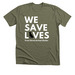 Dog Handler Shirt, a Heather Olive Premium Unisex Tee