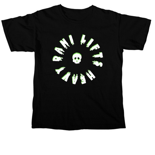 Dani Lifts Heavy 2.0, a Black Comfort Colors Unisex Tee