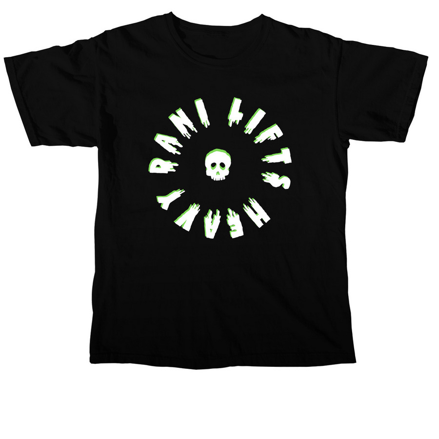 Dani Lifts Heavy 2.0, a Black Comfort Colors Unisex Tee