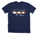 Fall in love with reading, a Solid Navy Blend Premium Unisex Tee