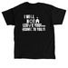 John 14:18, a Black Classic Unisex Tee