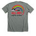 I&D Pride - Logo Back, a Deep Heather Premium Unisex Tee (back-view)