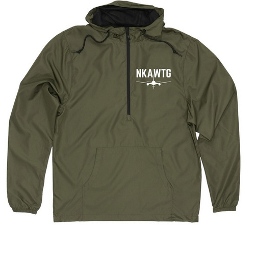 NKAWTG KC46, a Army Quarter-Zip Windbreaker