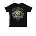 2026 Route 66 Highland Youth, a Solid Black Blend Premium Youth Tee (back-view)