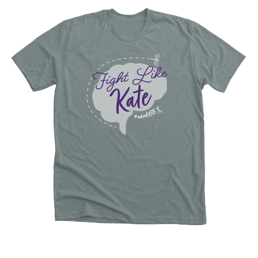 Keep Learning., a Heather Blue Storm Premium Unisex Tee