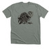 Heart Faced Owl, a Deep Heather Premium Unisex Tee