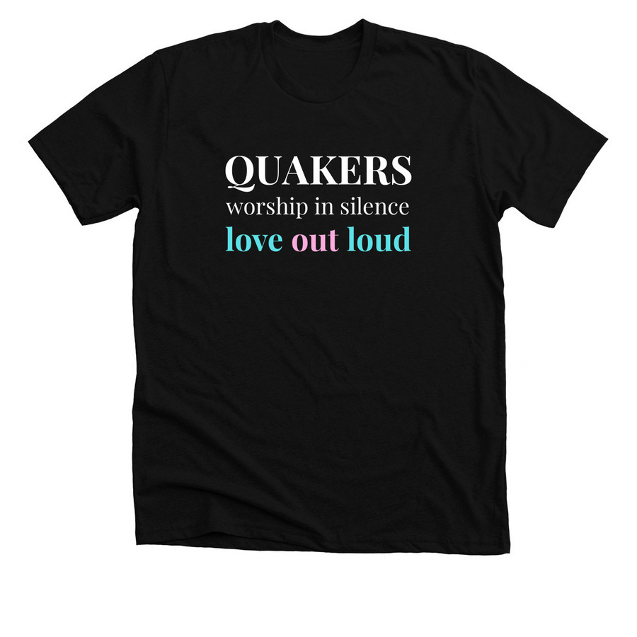 Pride 2025, a Solid Black Blend Premium Unisex Tee