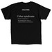 Usher Syndrome Awareness, a Black Classic Unisex Tee (back-view)