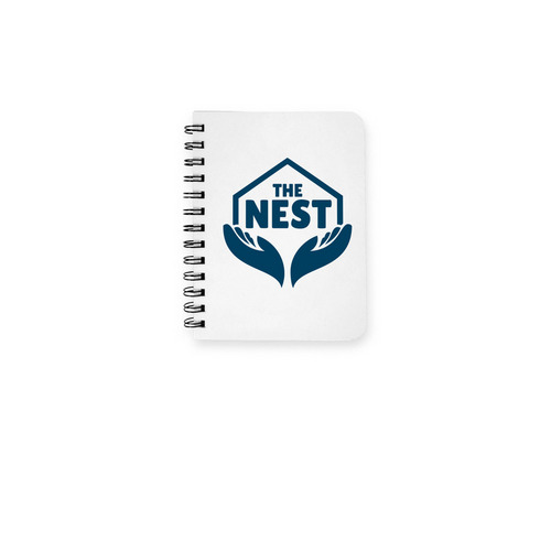 Nest Notebook, a White Spiral Notebook