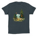 NWFest 2026: Image Only - No Text on Front, a Dark Grey Premium Cotton Tee