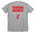 The Founders Tee, a Athletic Heather Premium Unisex Tee (back-view)