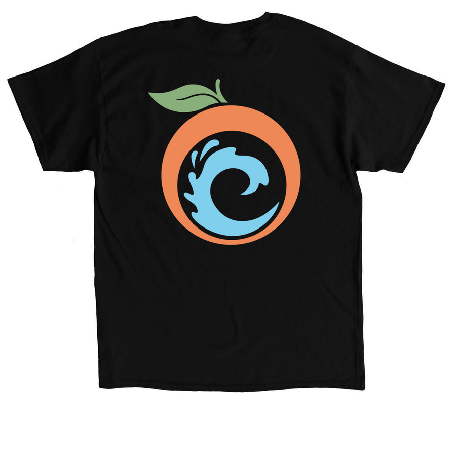 Team OC 2026, a Black Classic Unisex Tee (back-view)