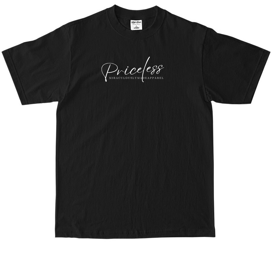 PRICELESS, a Black Max Heavyweight Tee