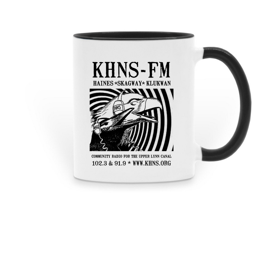 KHNS Two Tone Mug&nbsp;, a Black Two-Tone Ceramic Mug