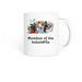 1st Anniversary Mugs, a White Coffee Mug