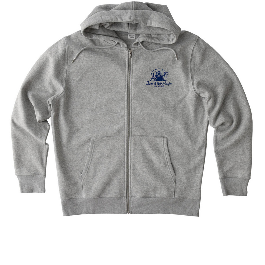 LOTMV Summit, a Heather Grey Stanley/Stella Unisex Cultivator 2.0 Zip Up Pullover Hoodie