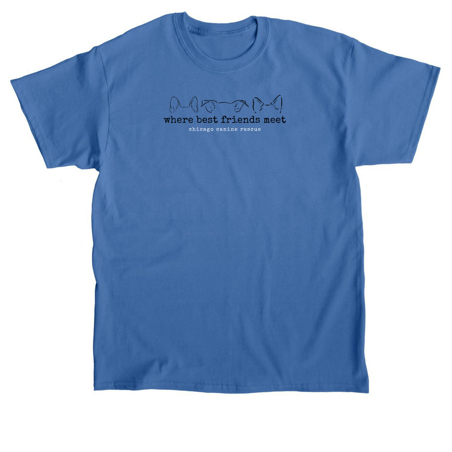 Where Best Friends Meet, a Sapphire Classic Unisex Tee