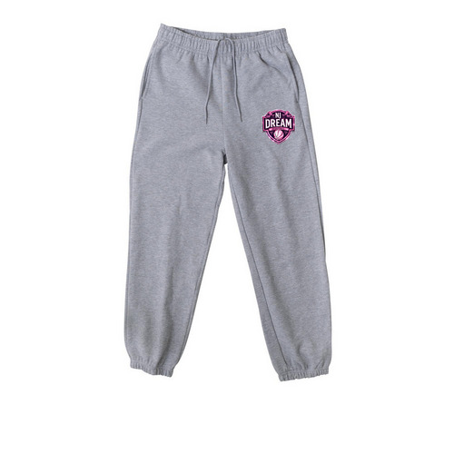Girls Logo Joggers, a Athletic Heather Premium Heavyweight Jogger