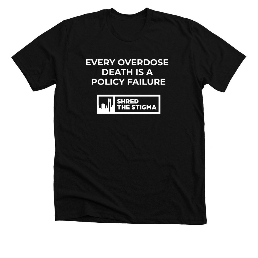 Policy Failure&nbsp;&nbsp;, a Solid Black Blend Premium Unisex Tee