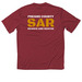 Fresno SAR team gear, a True Red Classic Performance Tee (back-view)