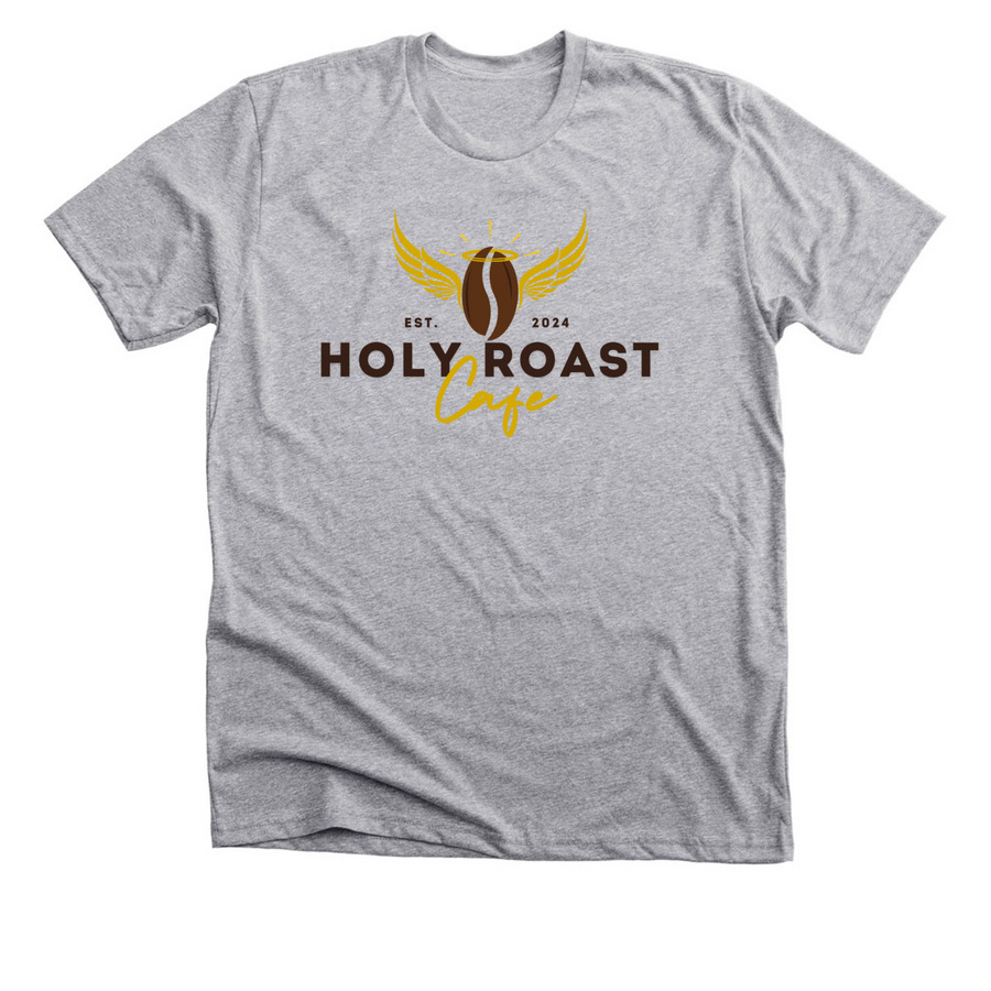 Holy Roast, a Athletic Heather Premium Unisex Tee
