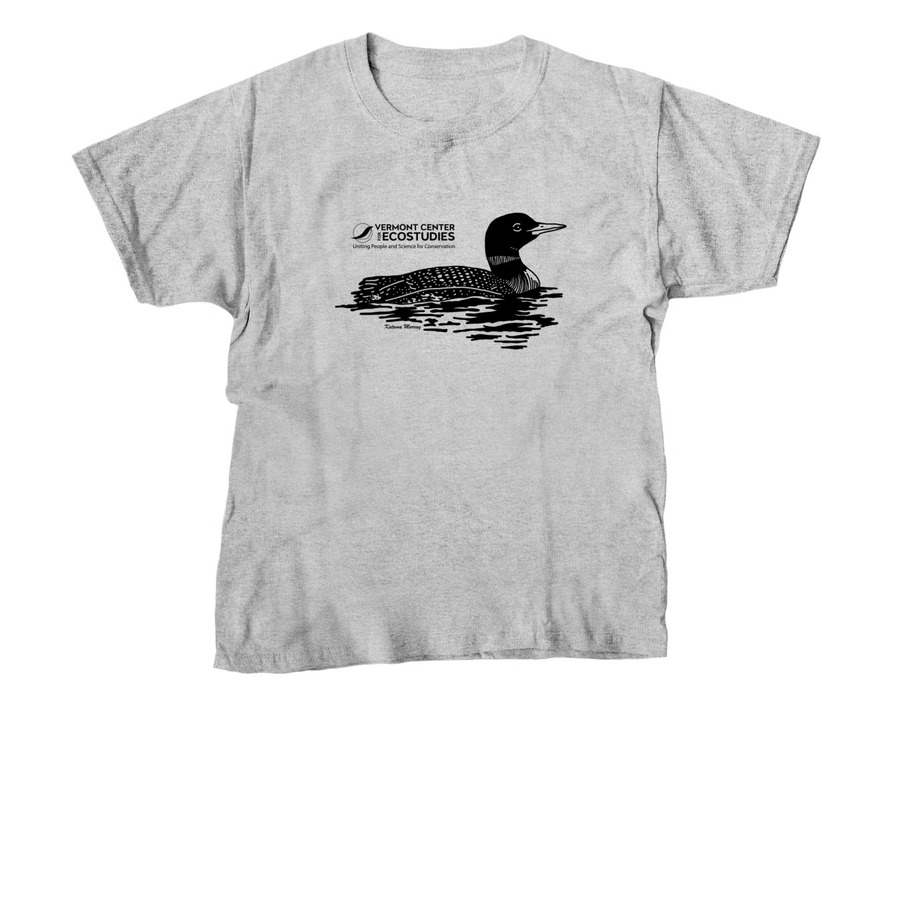 Vermont Loon Conservation Project, a Sport Grey Youth Unisex Tee
