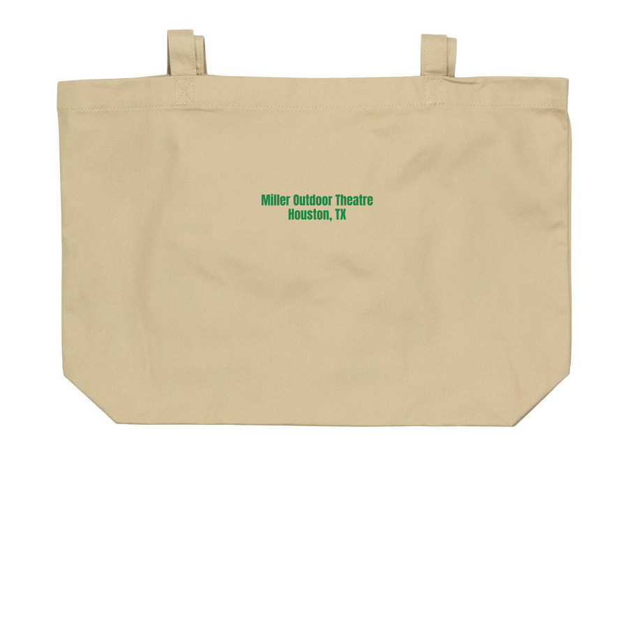 Miller Totes, a Oyster Large Organic Cotton Tote Bag