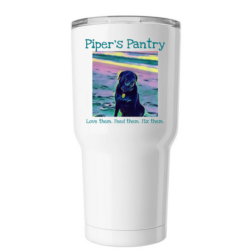 Piper?s Pantry Insulated Tumbler, a White Insulated Tumbler