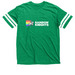 Rainbow Knights [color logo, dark shirts], a Vintage Green / White Football Jersey Tee
