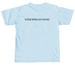 Note Eater Tee, a Chambray Comfort Colors Unisex Tee (back-view)