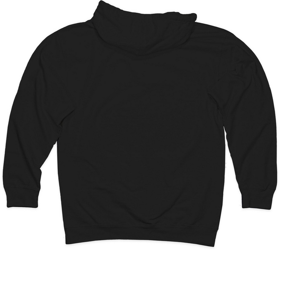 Reps4Recovery, a Black Midweight Pullover Hoodie (back-view)